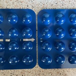 Nordic Ware Blue Cake Pop Metal Baking Mold